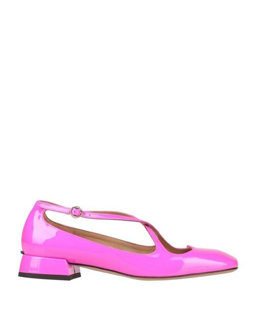 A.Bocca Pink Ballet Flats
