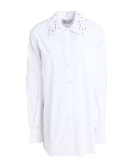 ERMANNO FIRENZE White Shirt Cotton