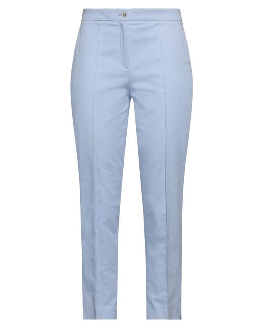 Jil Sander Blue Pants Cotton, Elastane