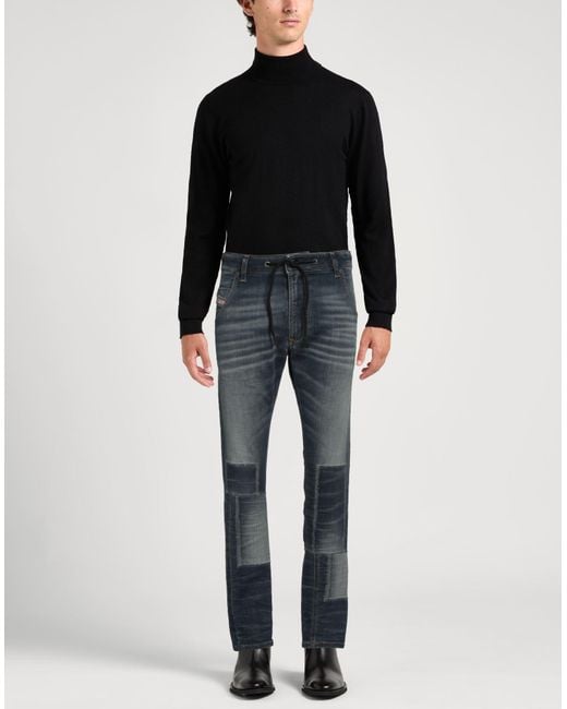DIESEL Blue Jeans Cotton, Polyester, Elastane for men
