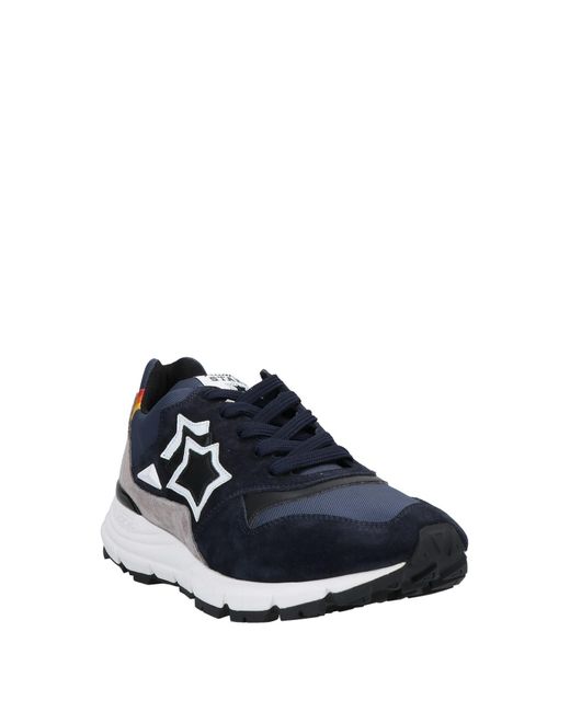 Atlantic Stars Blue Sneakers for men