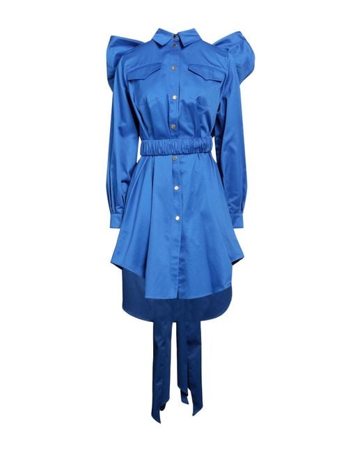 AZ FACTORY Blue Mini Dress