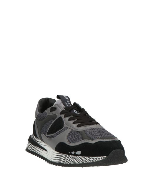 Philippe Model Black Trainers for men
