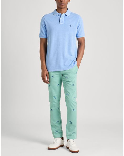 Polo Ralph Lauren Blue Polo Shirt for men