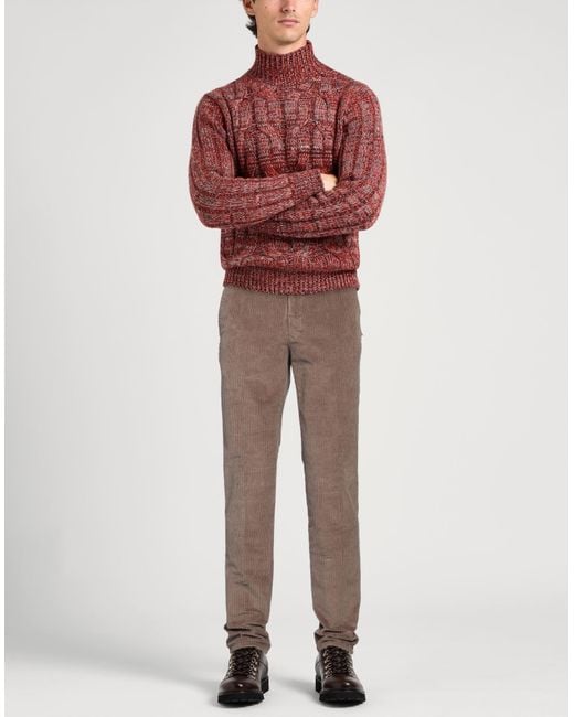 Incotex Brown Pants for men