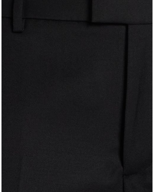 Del Core Black Pants Virgin Wool