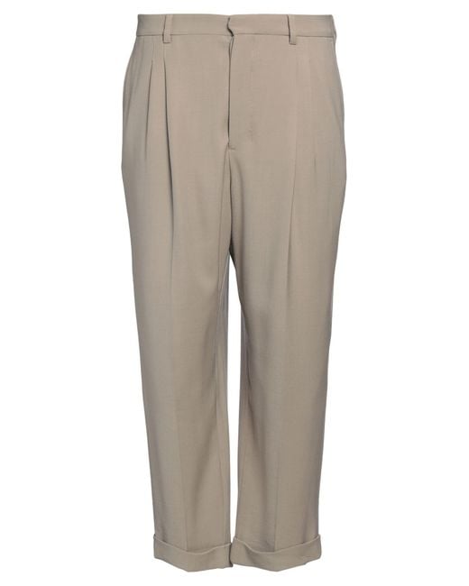 Pantalone di AMI in Natural da Uomo
