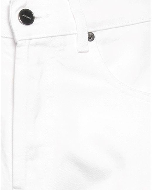Jacquemus White Jeans for men