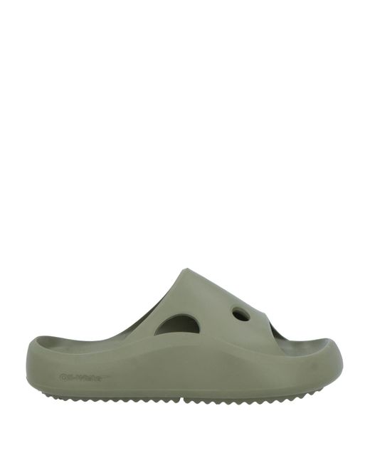 Off-White c/o Virgil Abloh Green Sandals for men