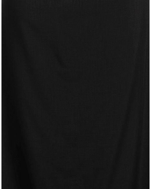 SOLOTRE Black Maxi Dress Polyester, Elastane
