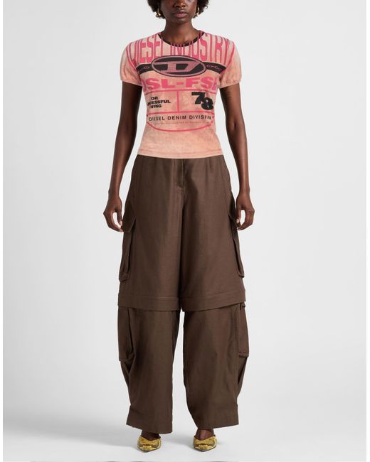 Camiseta DIESEL de color Pink