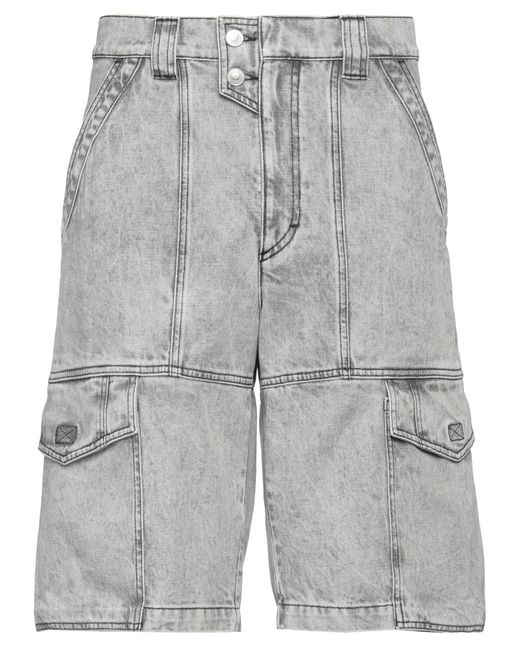 Isabel Marant Gray Denim Shorts for men