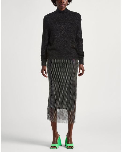 Ottod'Ame Black Turtleneck Polyamide, Acrylic, Polyester, Wool, Alpaca Wool