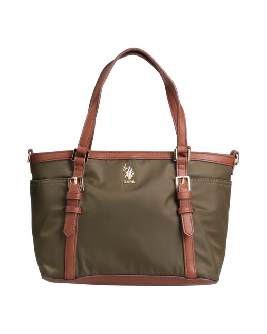 U.S. POLO ASSN. Brown Handbag