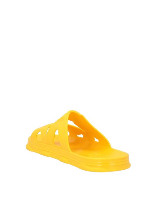 Gcds Yellow Sandals for men