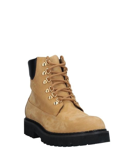 Moschino Natural Ankle Boots