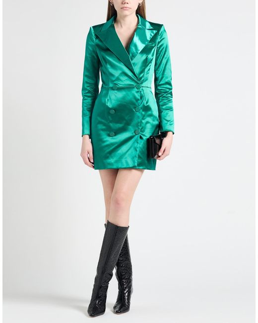 Elisabetta Franchi Green Mini Dress