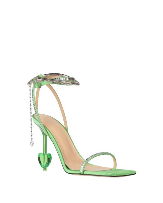 Mach & Mach Green Sandals