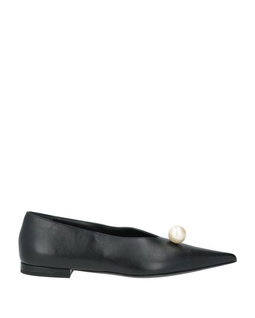 Magda Butrym Black Ballet Flats