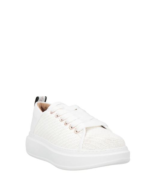 Alexander Smith White Trainers