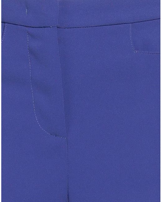 Pinko Blue Pants Polyester, Elastane