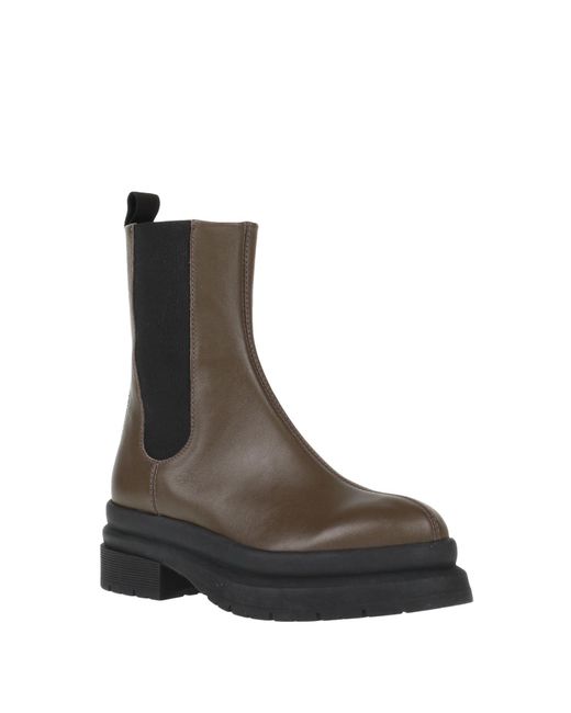 J.W. Anderson Brown Ankle Boots