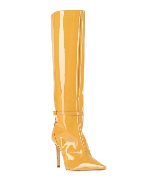 Rochas White Boot Calfskin