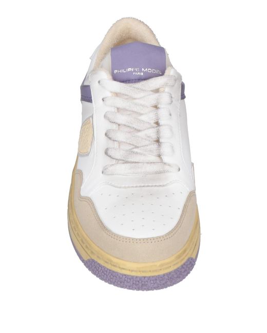 ACBC x PHILIPPE MODEL White Trainers