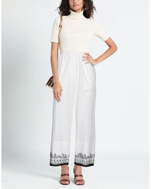 Beatrice B. White Trouser