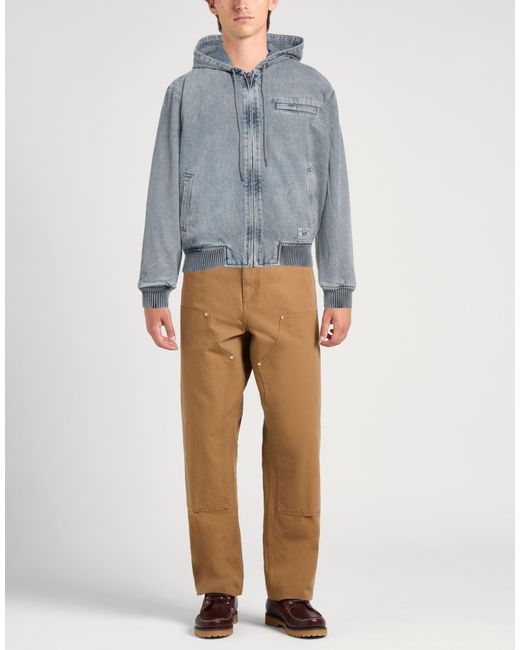 Guess Blue Denim Outerwear for men