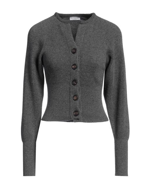Cardigan di Brunello Cucinelli in Gray