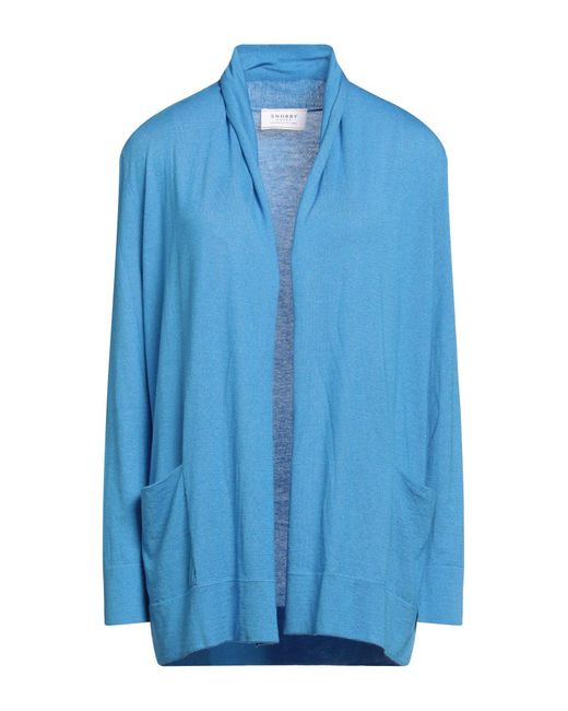 Snobby Sheep Blue Strickjacke
