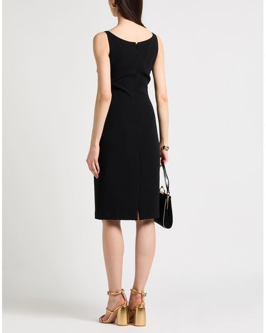 Versace Black Midi-Kleid