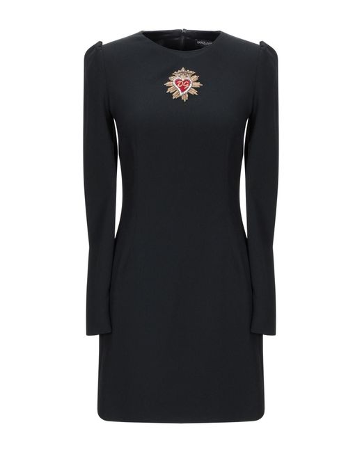 Dolce & Gabbana Black Mini Dresses