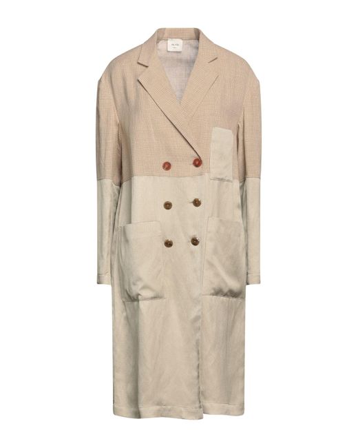 Alysi Natural Overcoat & Trench Coat