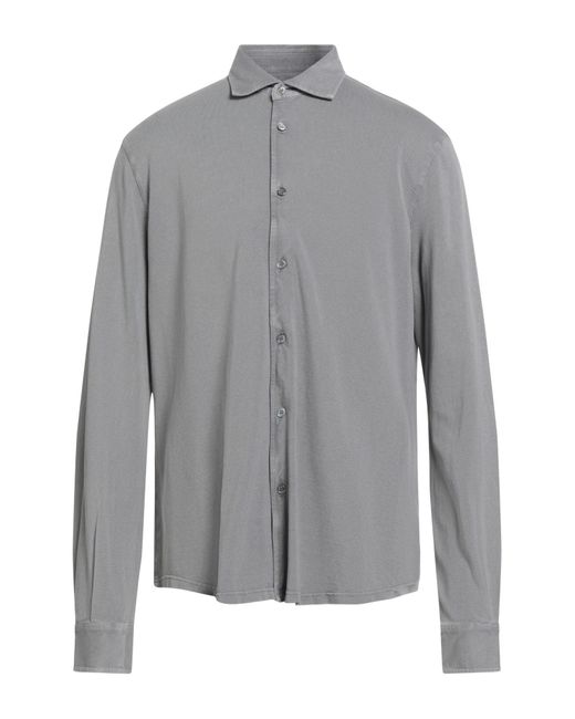 Camisa Fedeli de hombre de color Gray