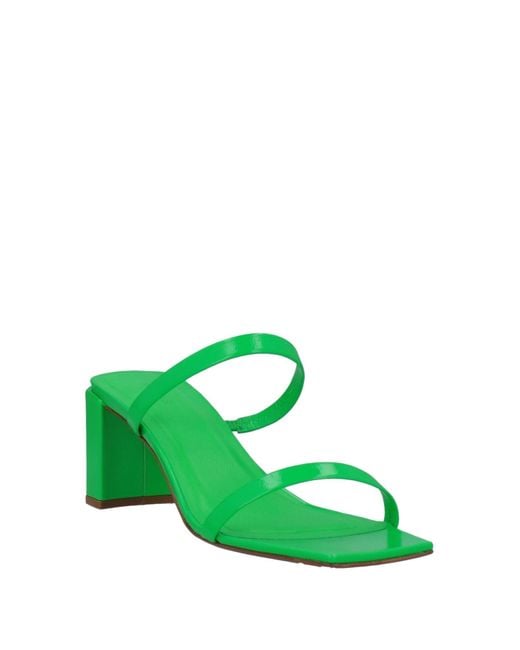 By Far Green Sandals