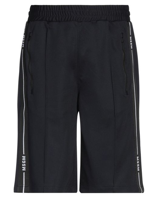 MSGM Blue Shorts & Bermuda Shorts for men
