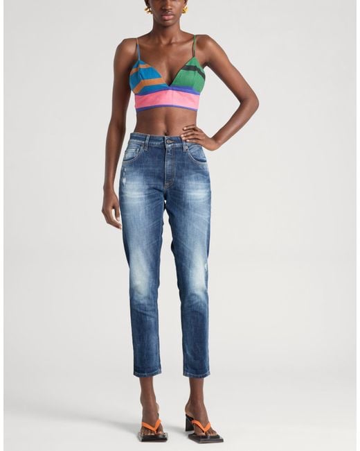 Dondup Blue Jeans Cotton, Elastomultiester