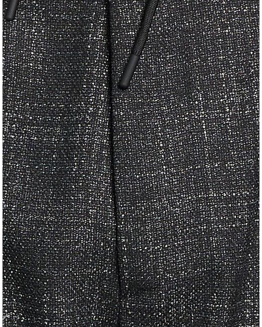 Manuel Ritz Gray Pants Polyester, Viscose, Elastane for men