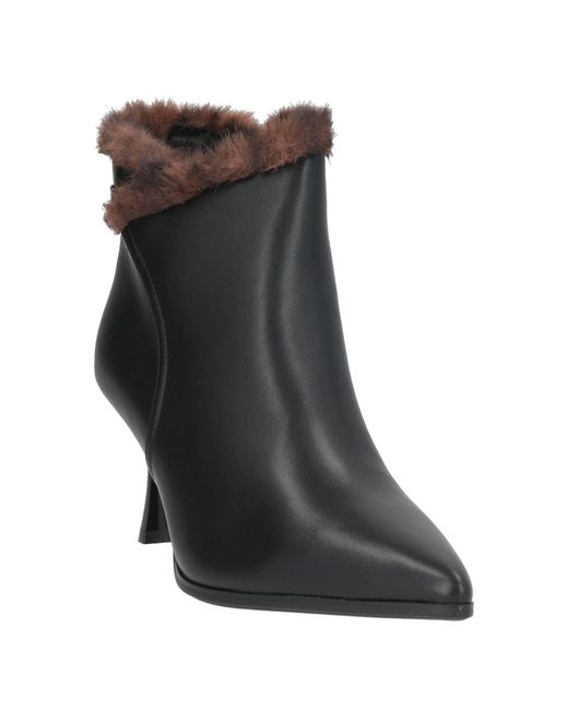 Laura Biagiotti Black Ankle Boots