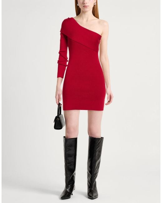 Elisabetta Franchi Red Mini Dress