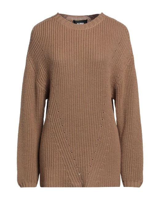 Alpha Studio Brown Jumper