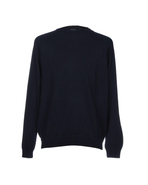Pullover Drumohr de hombre de color Blue