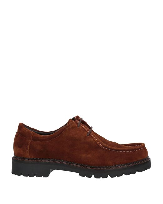 Maze Brown Lace-up Shoes for men