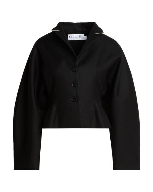 Dior Black Jacket Virgin Wool, Silk