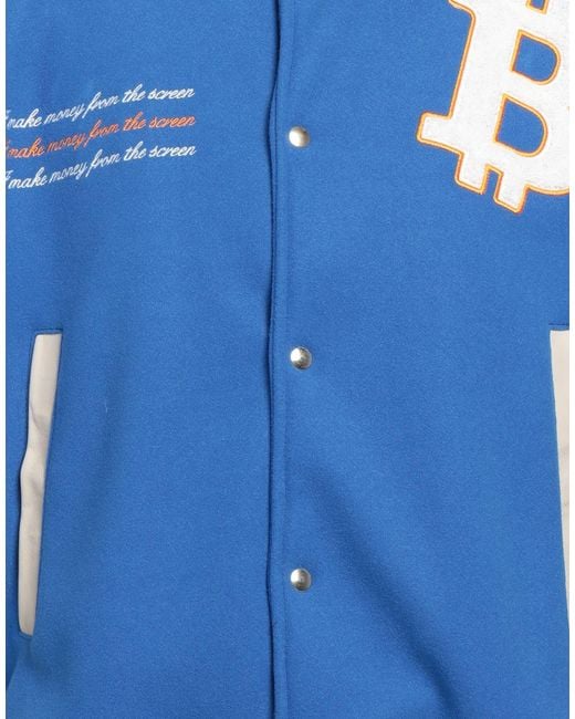 B-used Blue Jacket for men