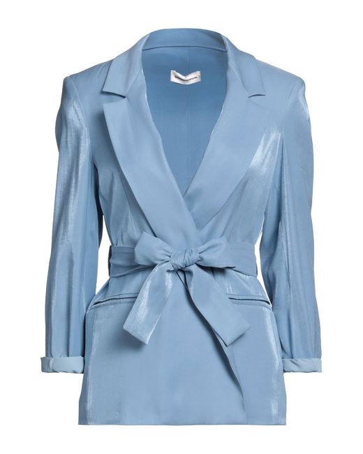 Sandro Ferrone Suit Jacket in Blue | Lyst