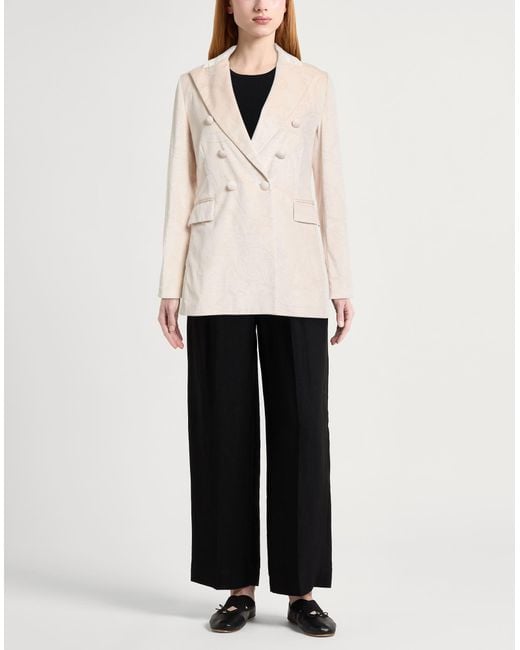 Circolo 1901 Natural Blush Blazer Cotton, Elastane