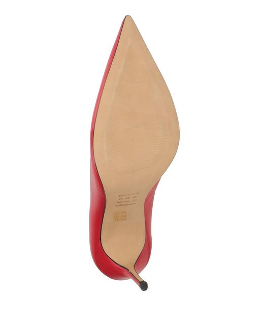Werner Pink Pumps Leather